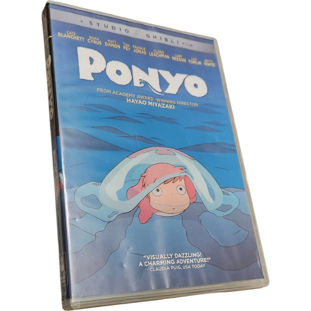 Ponyo DVD Studio Ghibli Hayao Miyazaki GKIDS SF 18165 Anime Movie